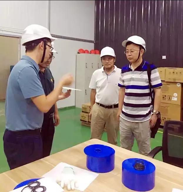 中石油西南油氣田分公司、中石油川慶鉆探公司、長江大學領導和專家來我司考察調(diào)研