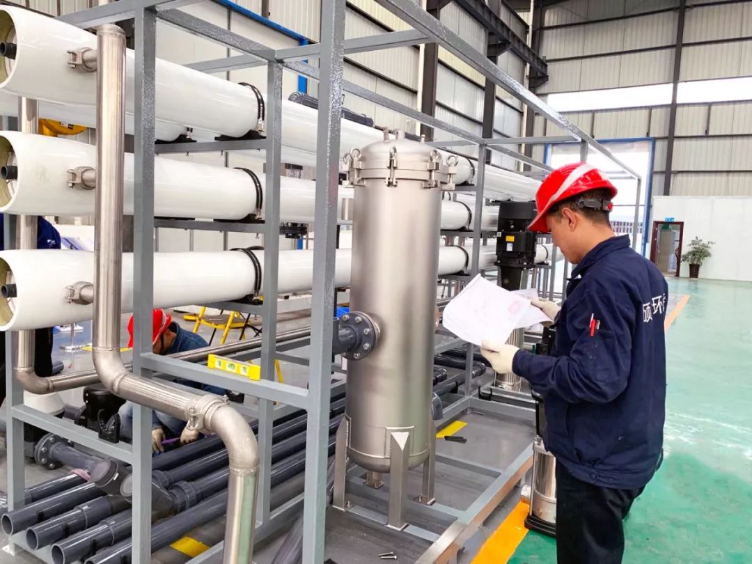 涪陵頁(yè)巖氣田水處理項(xiàng)目設(shè)備安裝進(jìn)度